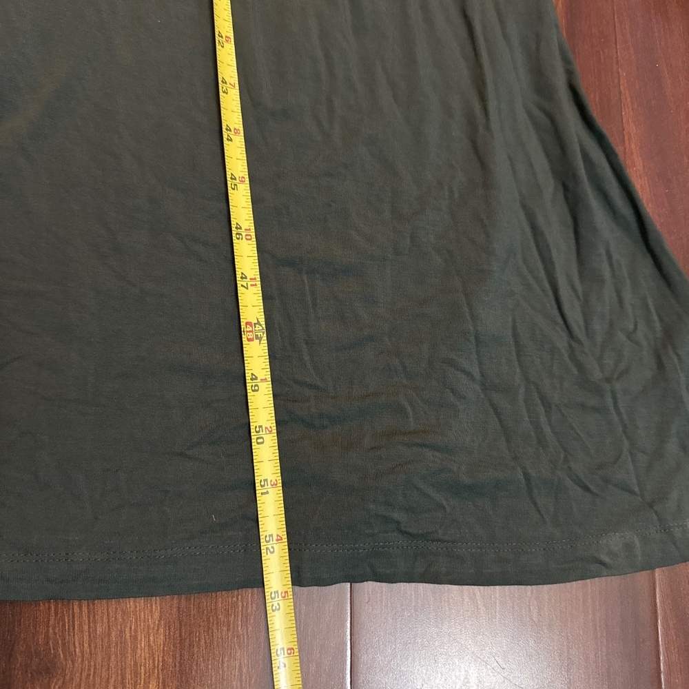 SOMA Shirred Maxi Dress Size Large - Picture 5 of 5